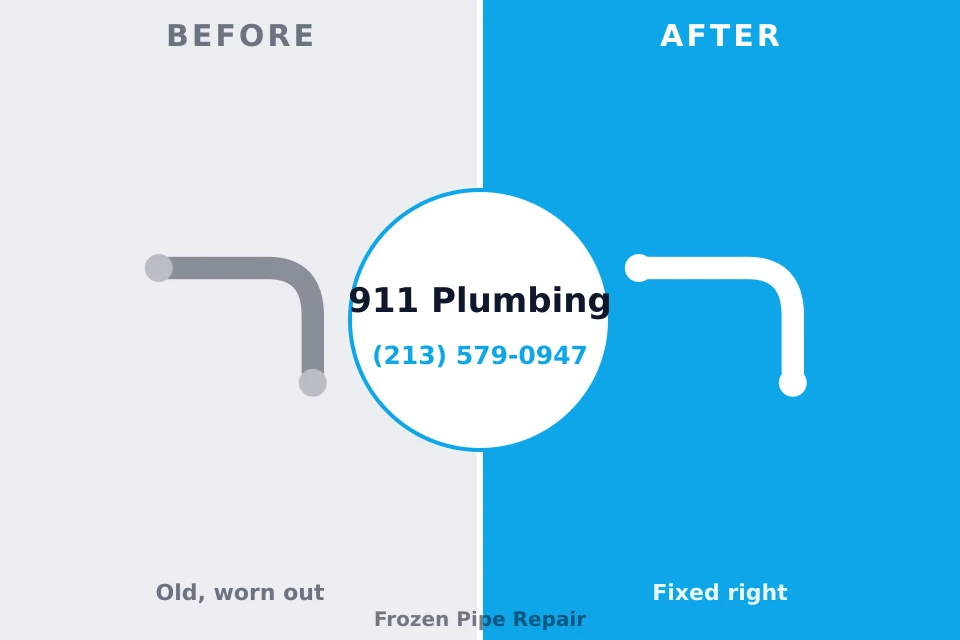 Before and after: plumbing company Comstock Park, MI